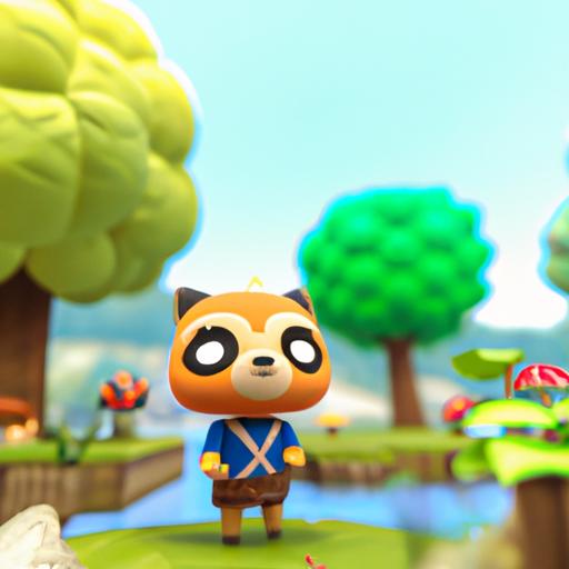 Experience the captivating visuals of Animal Crossing: Switch edition.