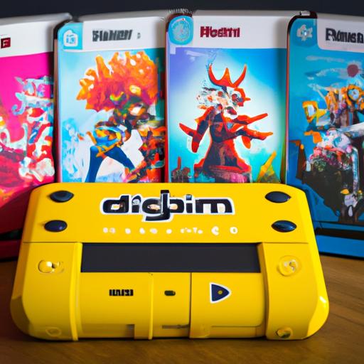Experience the thrilling adventures of Digimon games on Nintendo Switch.
