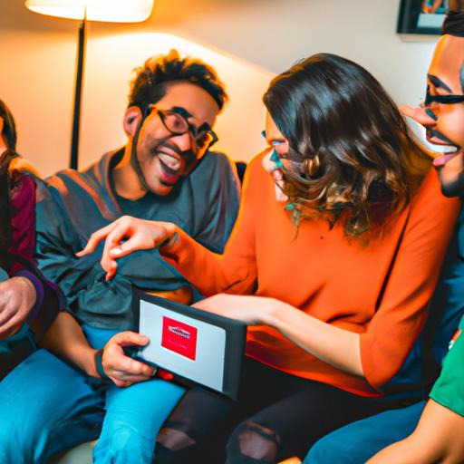 Unforgettable moments of laughter and joy with friends playing Jackbox Switch on Nintendo Switch.