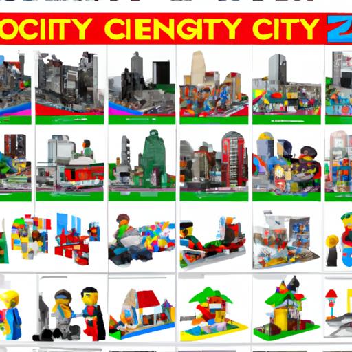 Discover the diverse range of LEGO City sets and find the perfect one to suit your interests and age group.