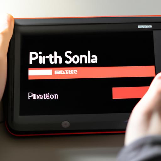 Browsing Nintendo eShop for Persona 5 on Nintendo Switch