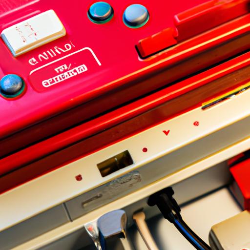 The technical marvel of the Nintendo Famicom, with its advanced hardware and sleek design.