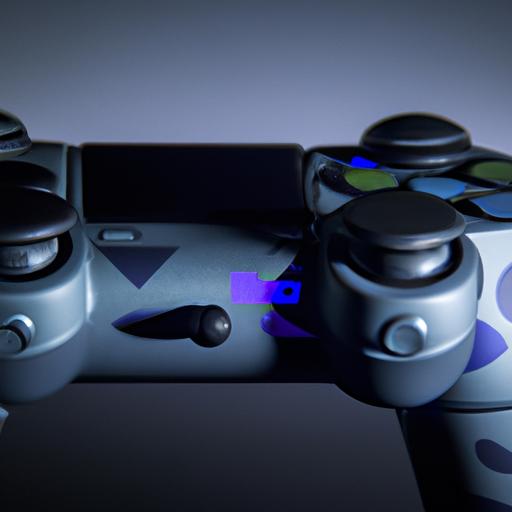Experience the sleek design and impressive features of the PlayStation 4 Camo Controller.