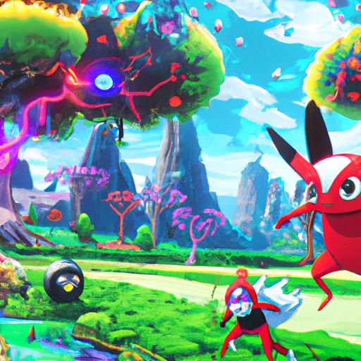 Experience the immersive world of Pokemon Scarlet on Nintendo Switch.