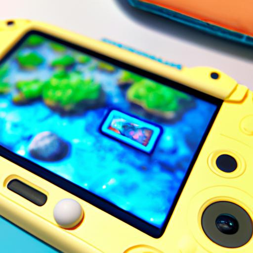 Experience enhanced gaming performance and graphics with the Nintendo Switch Lite Coral.