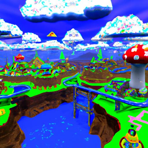 Explore limitless possibilities with custom levels in Super Mario 64 modding.