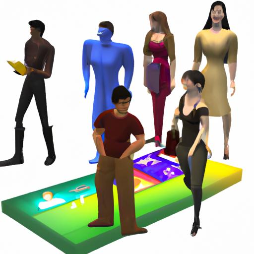 Experience the immersive gameplay of The Sims as virtual characters interact in their vibrant virtual world.