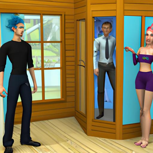 Exploring the virtual world of The Sims