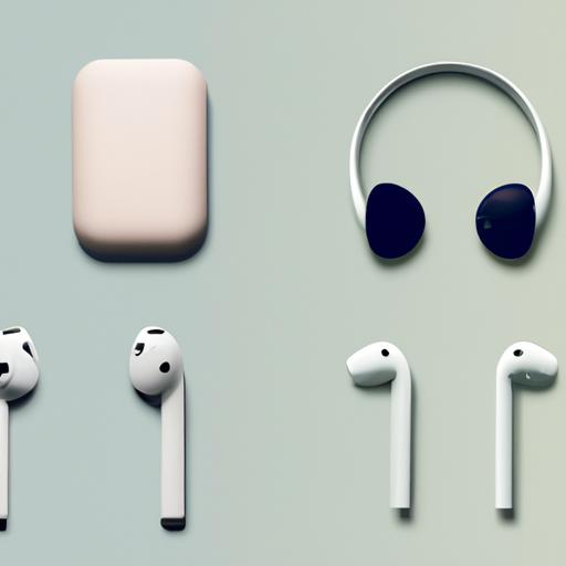 Apple's new headphones stand out with their sleek and minimalist design.
