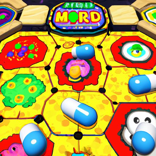 Experience the engaging gameplay of Dr. Mario World as you strategically match capsules with viruses.