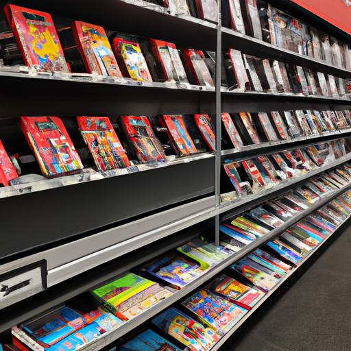 GameStop's extensive collection of Nintendo Switch games