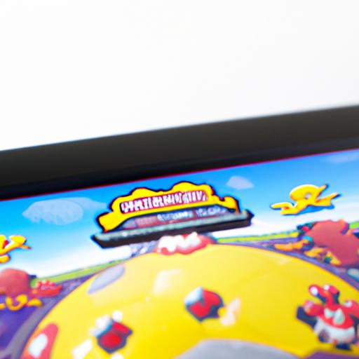 Nintendo 3DS console displaying Pokemon Rumble World