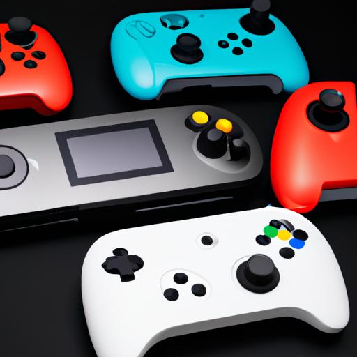 Different types of Nintendo Switch controllers - Joy-Con and Pro Controller