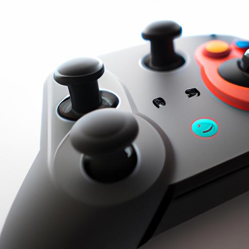 A Nintendo Switch joystick with an ergonomic design and intuitive controls.