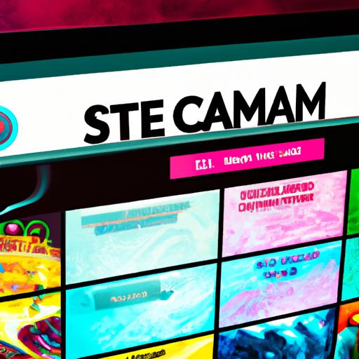 The Steam Store homepage is a visual delight, offering a wide range of games at your fingertips.