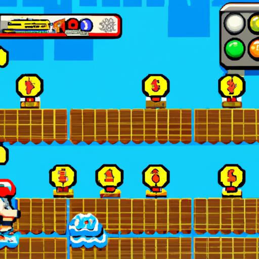 Experience the exhilarating gameplay of Super Mario Advance.
