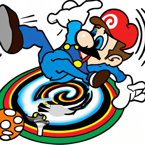 Mastering the Spin Jump - Unleash your skills in Super Mario World.